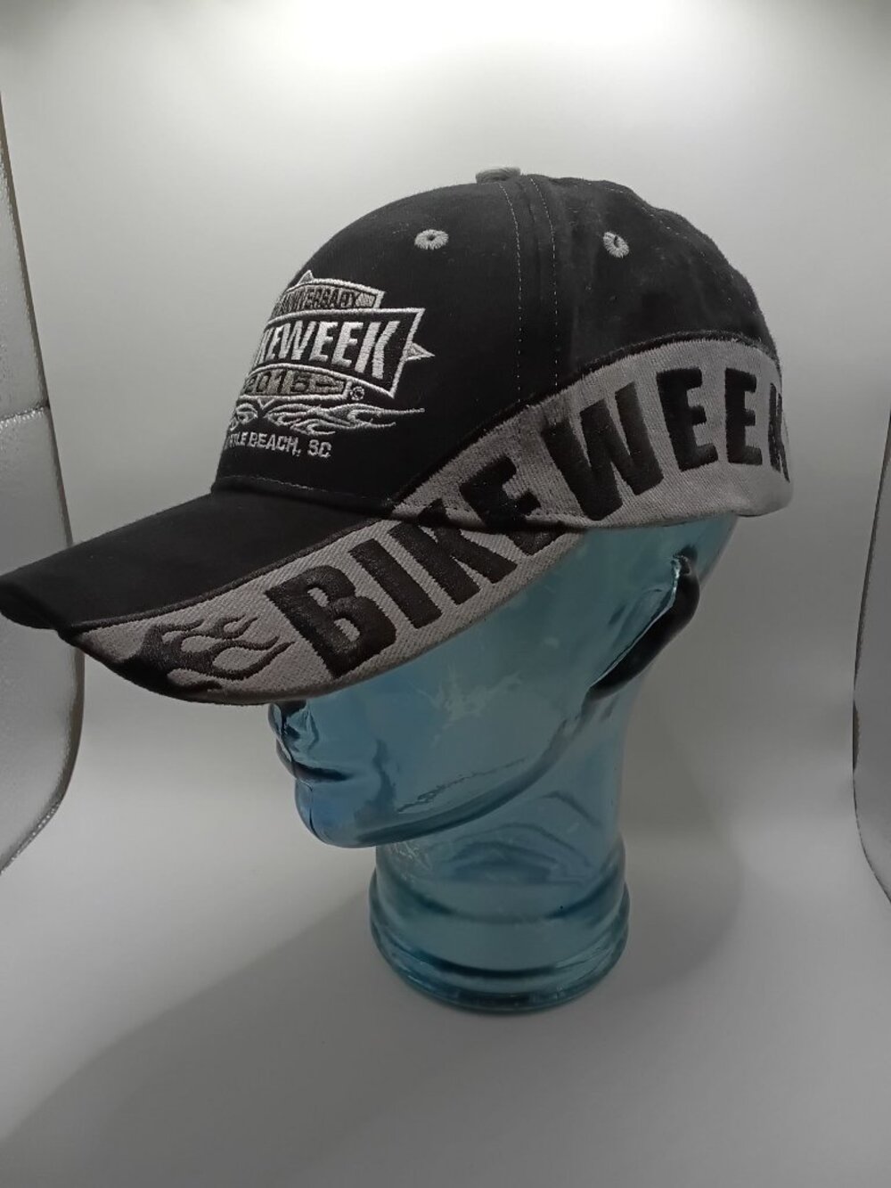 Myrtle Beach Bike Week Hat Strap Back Curved Brim